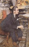 Edouard Vuillard Sam portrait painting